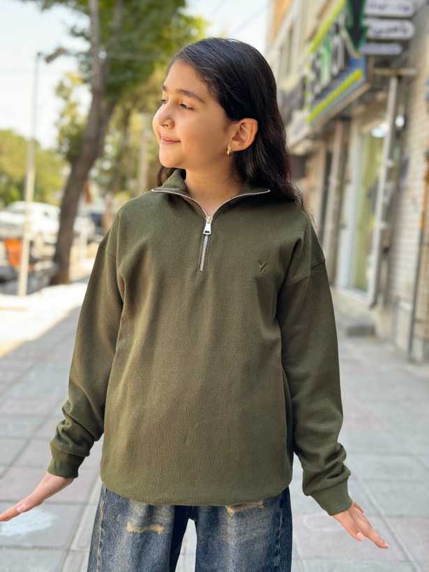بلوز نیم زیپ سلانیک اسپرت
